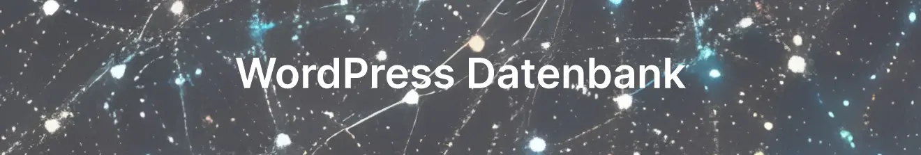 WordPress-Datenbank